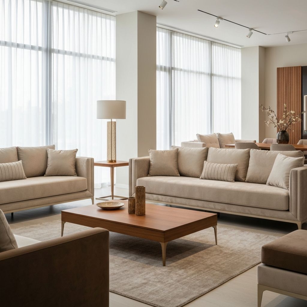 Premium Turkish furniture showroom